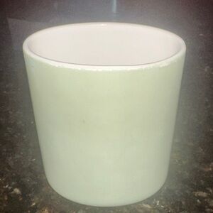 IKEA Pastel Green Ceramic Toothbrush / Toothpaste Holder